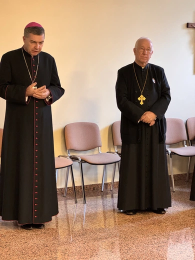 Spotkanie opłatkowe dla kapłanów diecezji łowickiej