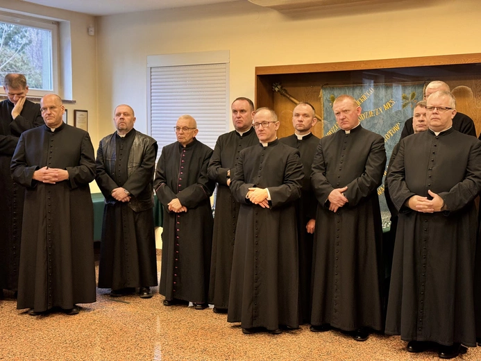 Spotkanie opłatkowe dla kapłanów diecezji łowickiej