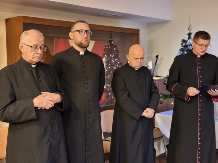 Spotkanie opłatkowe dla kapłanów diecezji łowickiej