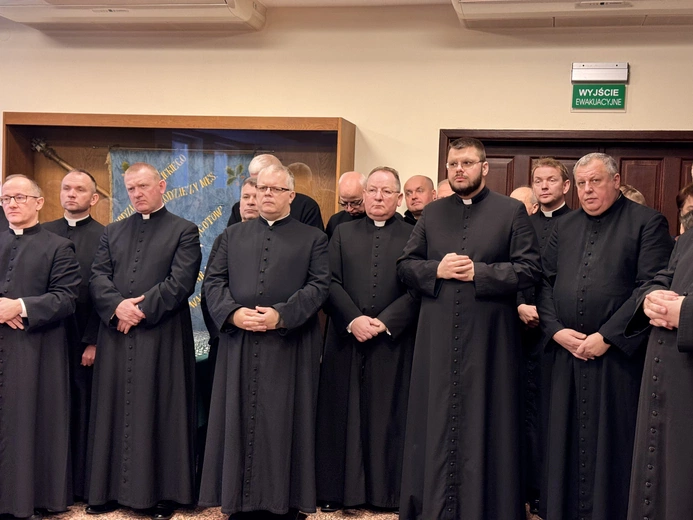 Spotkanie opłatkowe dla kapłanów diecezji łowickiej