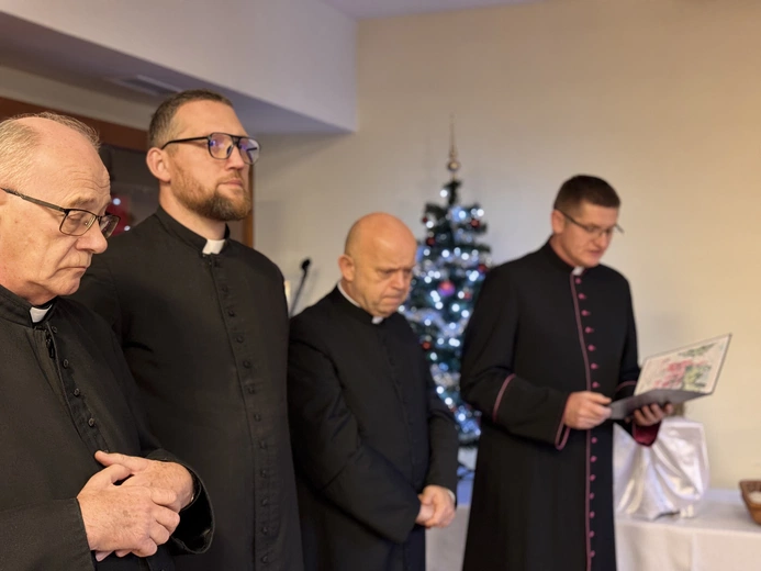 Spotkanie opłatkowe dla kapłanów diecezji łowickiej