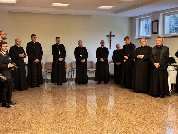 Spotkanie opłatkowe dla kapłanów diecezji łowickiej