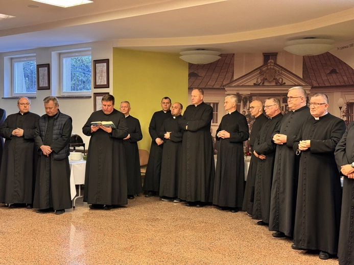 Spotkanie opłatkowe dla kapłanów diecezji łowickiej