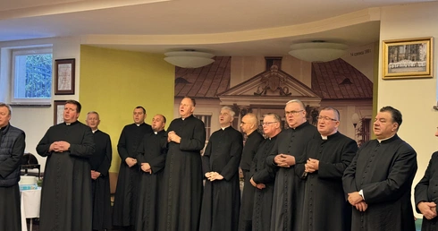 Spotkanie opłatkowe dla kapłanów diecezji łowickiej