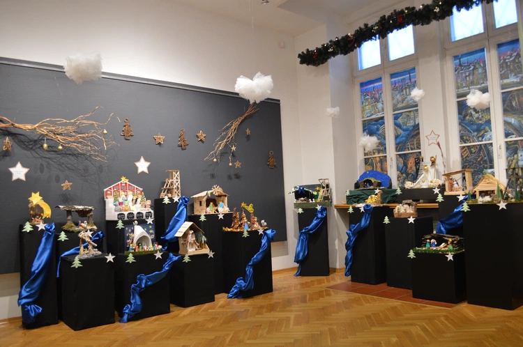 Wystawa szopek w Muzeum Miejskim w Rudzie Śląskiej