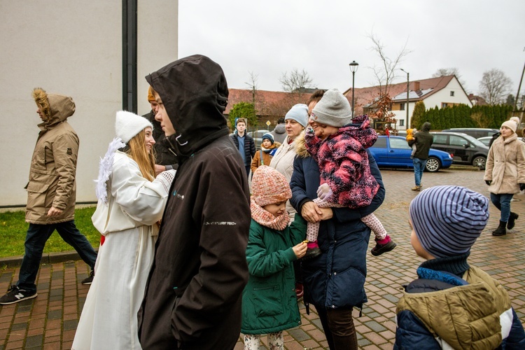 Żywa szopka w Warzenku