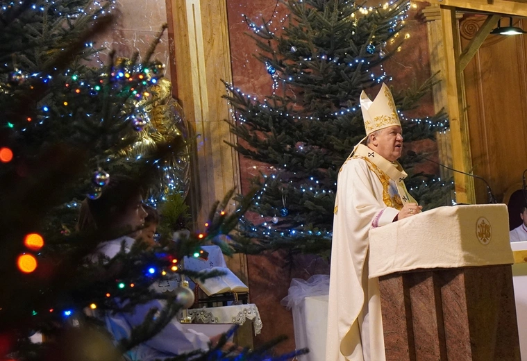Noc Bożego Narodzenia w kościele pw. Opatrzności Bożej we Wrocławiu