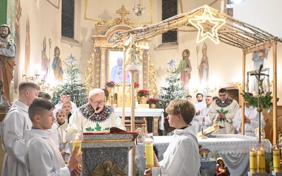 Pasterka w Miętustwie. To Jezus jest bohaterem tej nocy