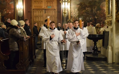 Pasterka w sandomierskiej katedrze