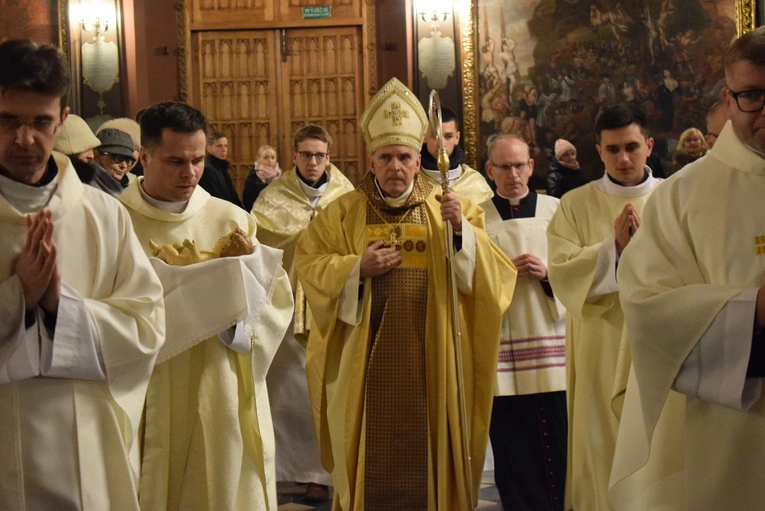 Pasterka w sandomierskiej katedrze