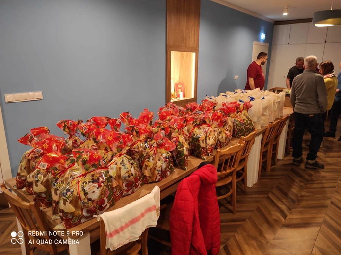 Akcja "Coś dobrego dla bliźniego" przy parafii pw. Wszystkich Świętych w Górkach Wielkich