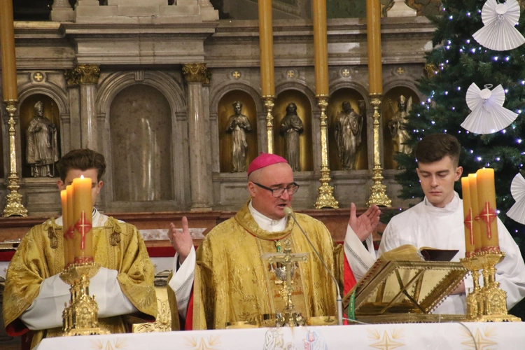 Płock. Pasterka w katedrze