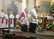 Nieszpory w kościele pod wezwaniem Św. Wojciecha w Radzionkowie.