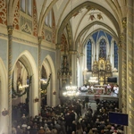 Nieszpory w kościele pod wezwaniem Św. Wojciecha w Radzionkowie.