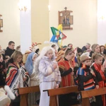 Posłanie kolędników misyjnych w Szymbarku