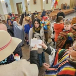 Posłanie kolędników misyjnych w Szymbarku