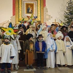 Posłanie kolędników misyjnych w Szymbarku