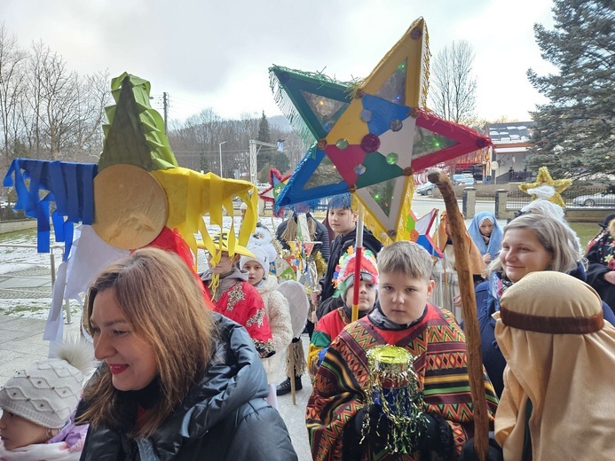 Posłanie kolędników misyjnych w Szymbarku