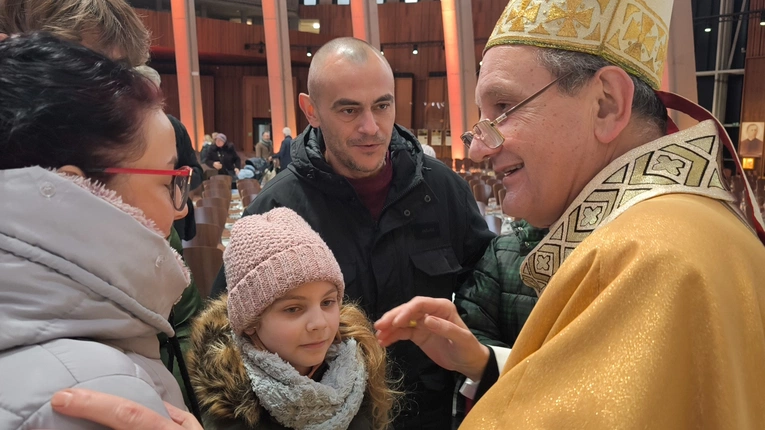 Błogosławieństwo jubilatów w Świątyni Opatrzności Bożej, cz. 1