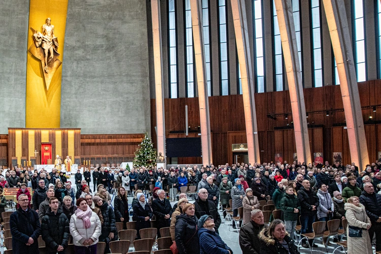 Błogosławieństwo jubilatów w Świątyni Opatrzności Bożej, cz. 1