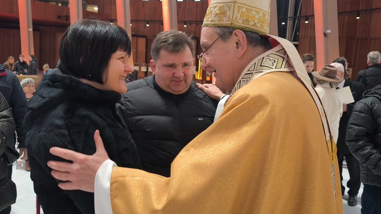 Błogosławieństwo jubilatów w Świątyni Opatrzności Bożej, cz. 1