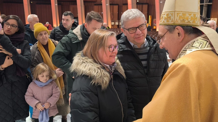 Błogosławieństwo jubilatów w Świątyni Opatrzności Bożej, cz. 2