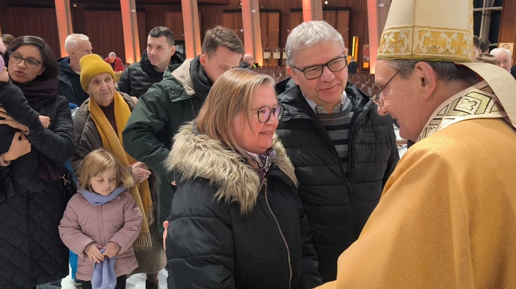 Błogosławieństwo jubilatów w Świątyni Opatrzności Bożej, cz. 2