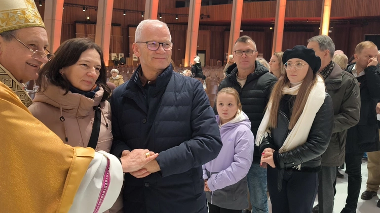 Błogosławieństwo jubilatów w Świątyni Opatrzności Bożej, cz. 2