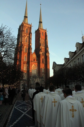 Rozpoczęcie Roku Jubileuszowego 2025 w archidiecezji wrocławskiej - cz. 1.