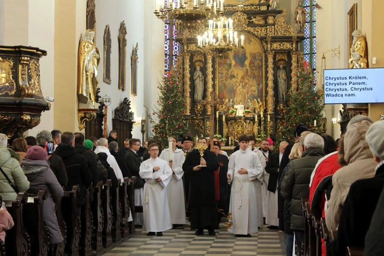 Rozpoczęcie Roku Jubileuszowego - procesja