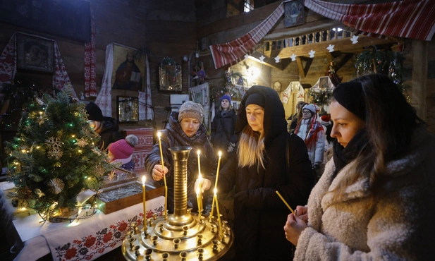 Abp Szewczuk: na Ukrainie Jezus narodził się w schronie