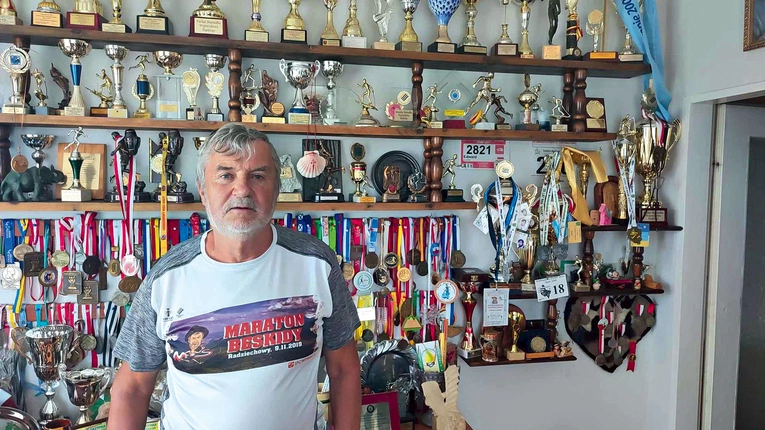 Skazany na bieganie. Edward Dudek przed zawałem ucieka na własnych nogach