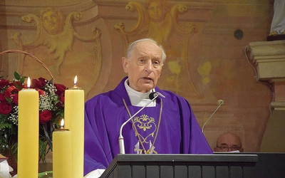 Jubilat odprawił Mszę św. w swojej rodzinnej parafii.