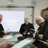 Podczas spotkania z biskupem radomskim duszpasterze odmówili modlitwę przygotowaną na Rok Święty.