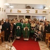 Uczestnicy spotkania z bp. Markiem Solarczykiem w kaplicy seminaryjnej.