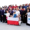 Podczas spotkania z biskupem Ostii i służbami przygotowującymi wydarzenie. 