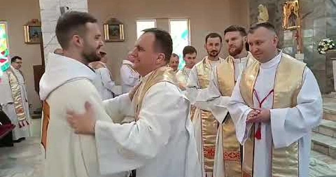 Święcenia prezbiteratu o. Wojciecha Szutowicza OFM