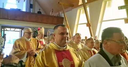 Poświęcenie kościoła we Włynkówku