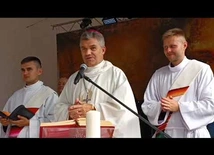 Rozpoczęcie Mszy św. - słowo bp Zielińskiego