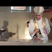 Konsekracja ołtarza kościoła w Kwakowie