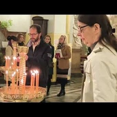 Wspólnota Sant’Egidio podczas ekumenicznej modlitwie "Umrzeć z nadziei".