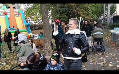 Zabawa taneczna na festynie