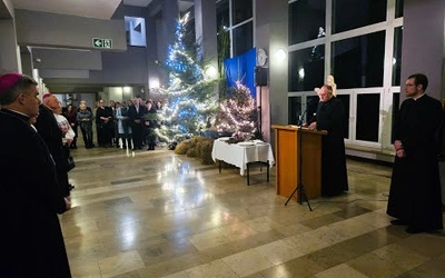 Spotkanie wigilijne w WSD w Koszalinie