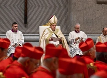 Franciszek przewodniczył Nieszporom na zakończenie roku 2024