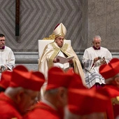 Franciszek przewodniczył Nieszporom na zakończenie roku 2024