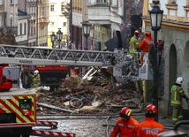 Cieszyn. Są wstępne wyniki sekcji ofiar pożaru i zawalenia się kamienicy 