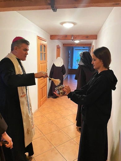 Kolęda w kalsztorze w Bornem