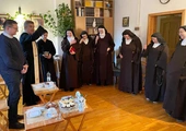 Kolęda w kalsztorze w Bornem
