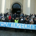 Orszak na ulicach Lublina