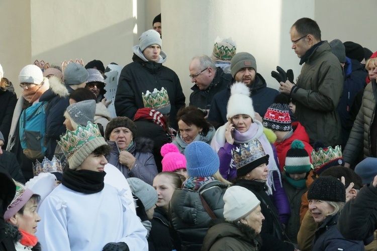 Orszak na ulicach Lublina